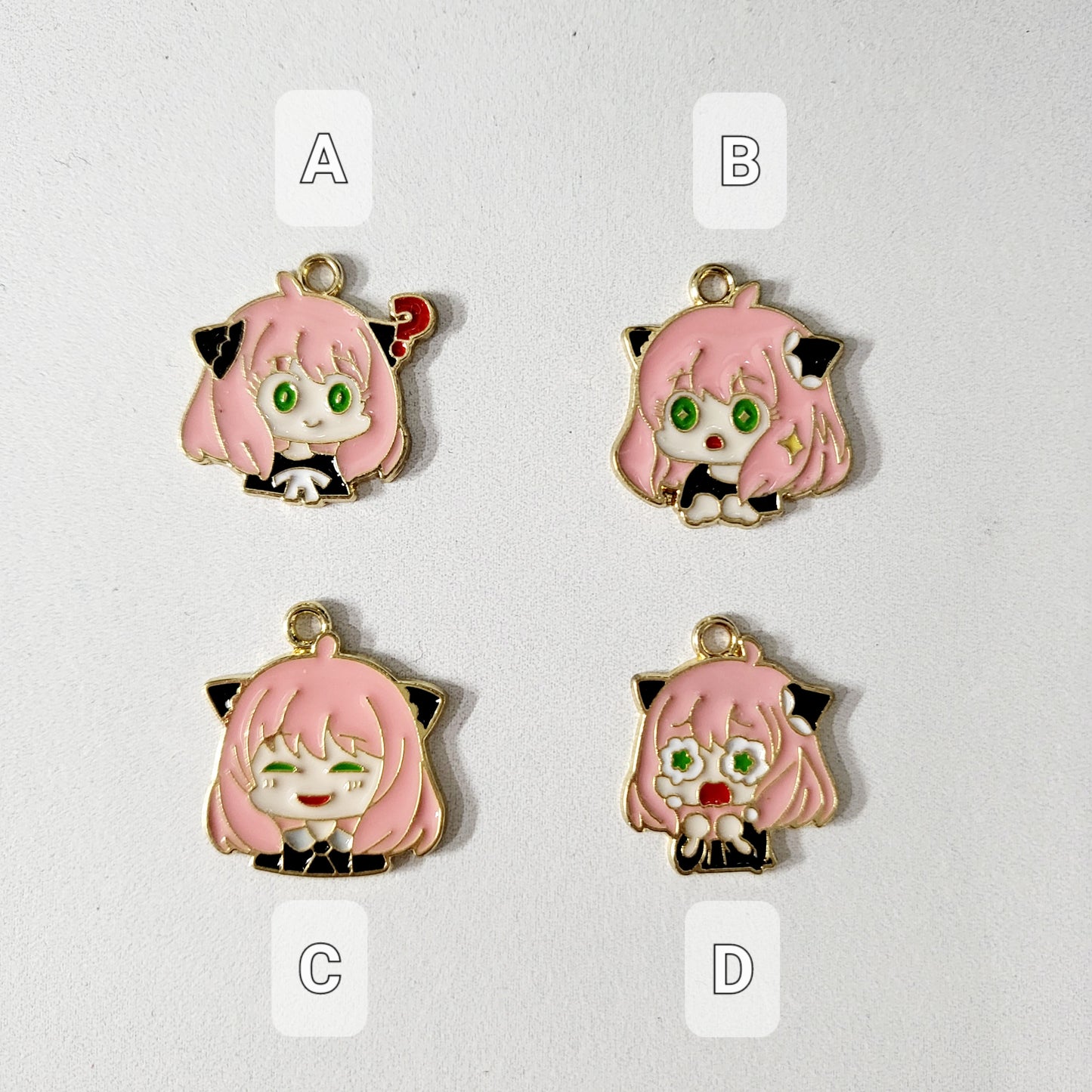 SXF Japanese Anime Inspired Resin Shaker Charm