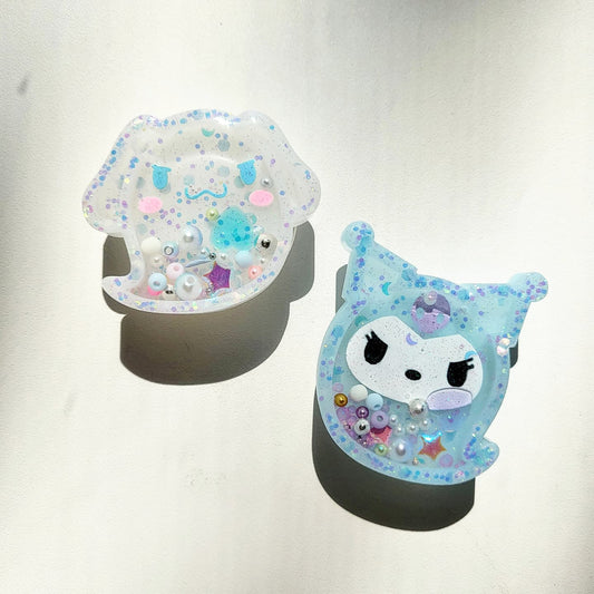 SF Kawaii Ghost Resin Shaker Charms