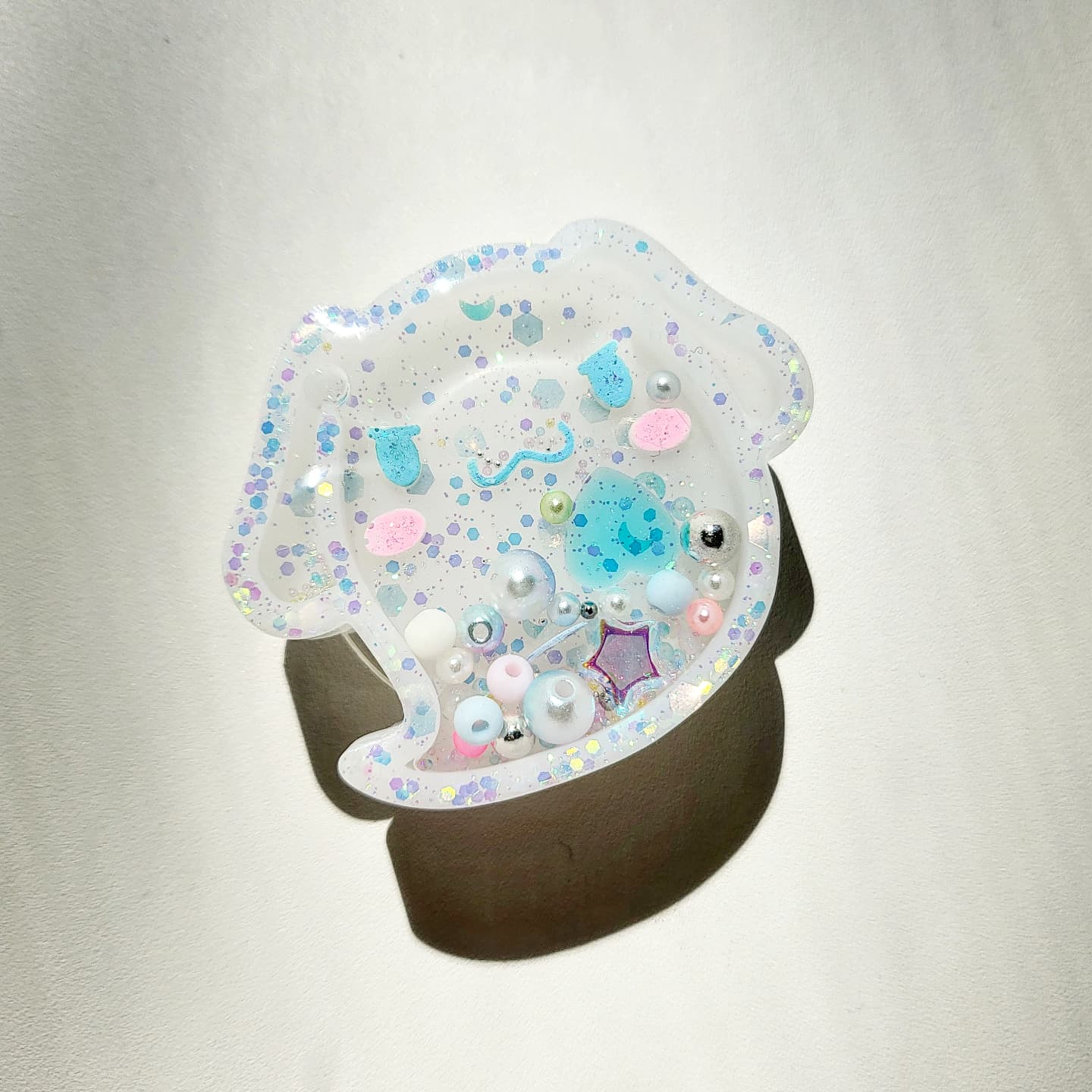 SF Kawaii Ghost Resin Shaker Charms