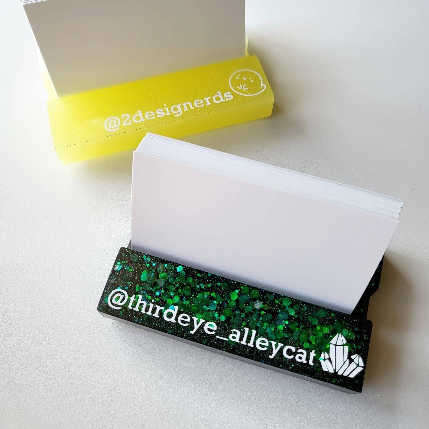 MS Custom Business Card Holder